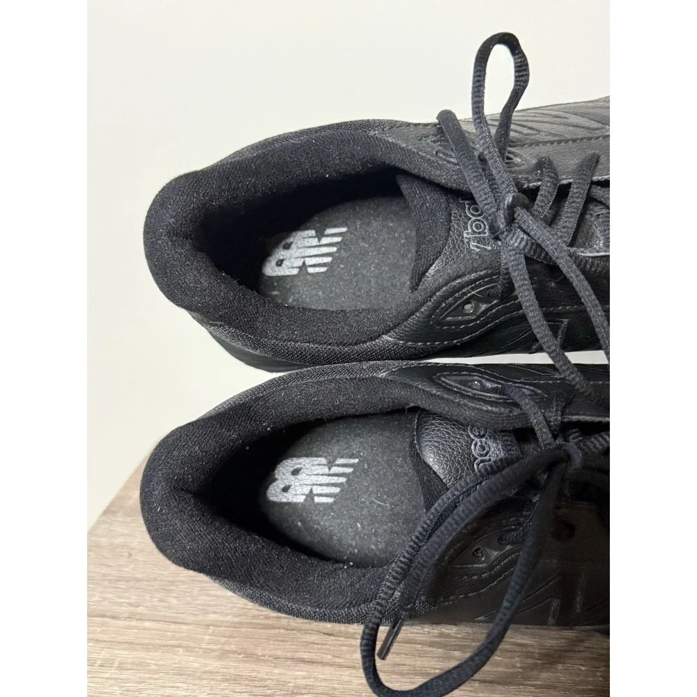 New Balance 928 MW928BK3 Men's 11.5 4E Black Leather Walking Shoes Extra Wide